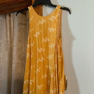 Yellow sun dress